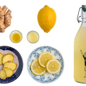 KOMBUCHA LIMON+JEGIBRE 1L. LA VALIENTE