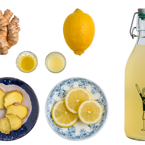 KOMBUCHA LIMON+JEGIBRE 1L.   LA VALIENTE